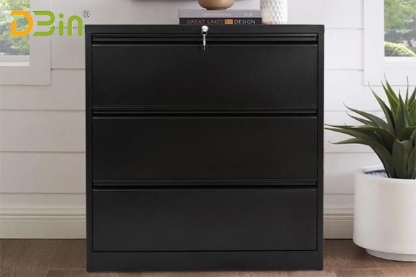 steel black 3 drawer lateral filing cabinet manufacturer